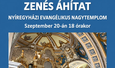 Zenés áhítat az evangélikus nagytemplomban – ének és orgonaszó tölti meg a templomot