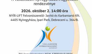 Szakmai mintalátogatást szerveznek a NYÍR-LIFT Kft. nyíregyházi telephelyén