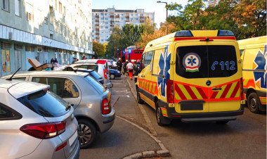 Elektromos kapcsolószekrény gyulladt ki egy társasházban az Ungvár sétányon