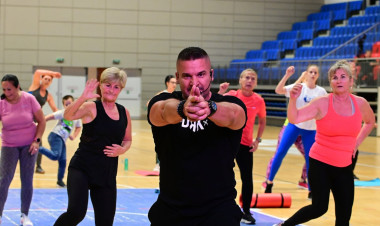 Fitt-szerda - Czanik Balázs tartott edzést a Continental Arénában