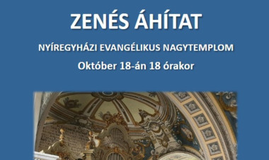 Lélekemelő dallamok – zenés áhítat a nyíregyházi nagytemplomban