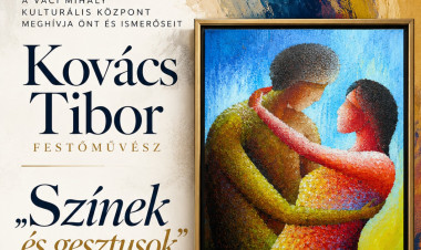 Színek és gesztusok – Kovács Tibor festőművész kiállítása nyílik Nyíregyházán