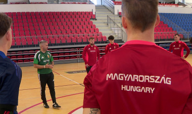 Már Nyíregyházán edz a magyar futsal válogatott! 