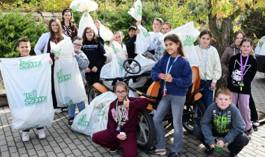 Szemétszedés – Megtisztították a Hímes környékét a Gárdonyi diákjai
