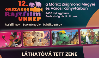 Rajzfilmek, zene és kalandok a könyvtárban – érkezik a 12. Országos Rajzfilmünnep