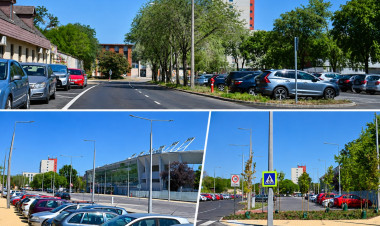 187 új parkolóhely könnyíti a közlekedést a Városi Stadion környékén