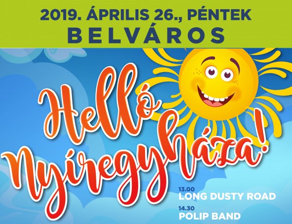 Végre! – A USNK és a Kozmix is a 2019-es Helló Nyíregyháza! fellépői között