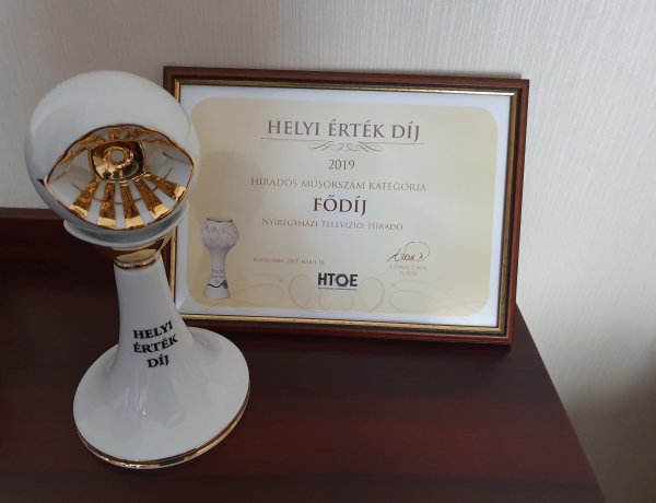 Helyi Érték-díj gála – A Nyíregyházi Televízió híradóját találták a legjobbnak!