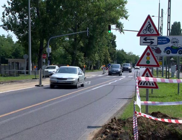 Körforgalom épül a Tiszavasvári út, a Szélsőbokori út és a Fokos utca kereszteződésében
