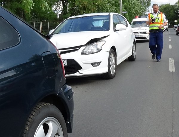 Hármas karambol történt a Kállói úton, az esetet rendőri intézkedés követte