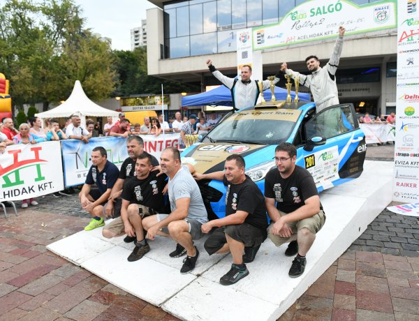 Nyíregyházi bajnok a Rally 2-ben - a Trencsényi-Pannuska páros Salgótarjában is nyert