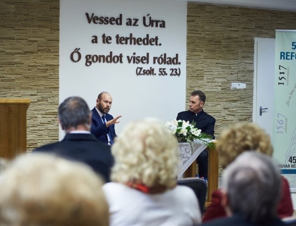 Zsidó- keresztyén párbeszédre került sor Nyíregyházán, a Sóstói Református Egyházközségben