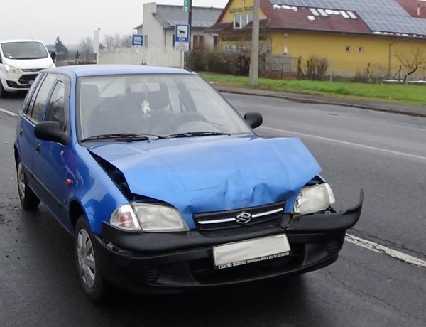 Ráfutásos baleset történt hétfőn a Pazonyi úton, fokozott figyelemmel közlekedjenek!