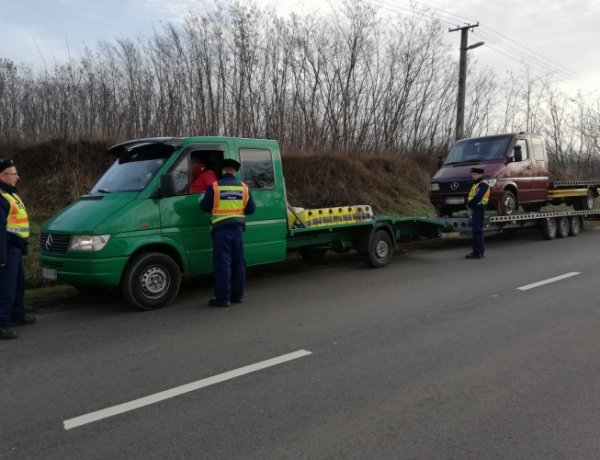 Fokozott ellenőrzést tartott a Barabási Határrendészeti Kirendeltség