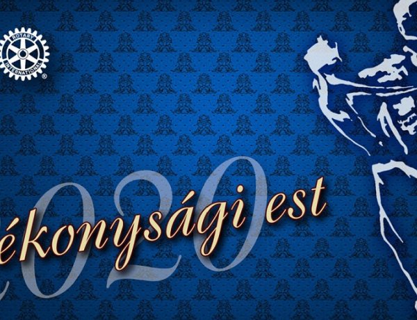 Jótékonysági est 2020, a Nyíregyházi Rotary Klub szervezésében 