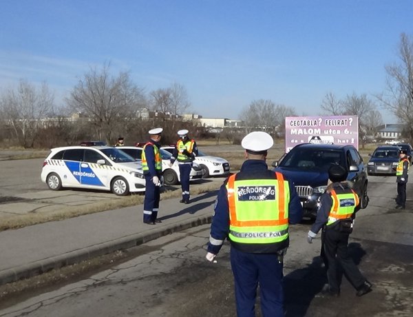 Ittasság-ellenőrzés a Debreceni úton – A cél az ittas vezetők kiszűrése!