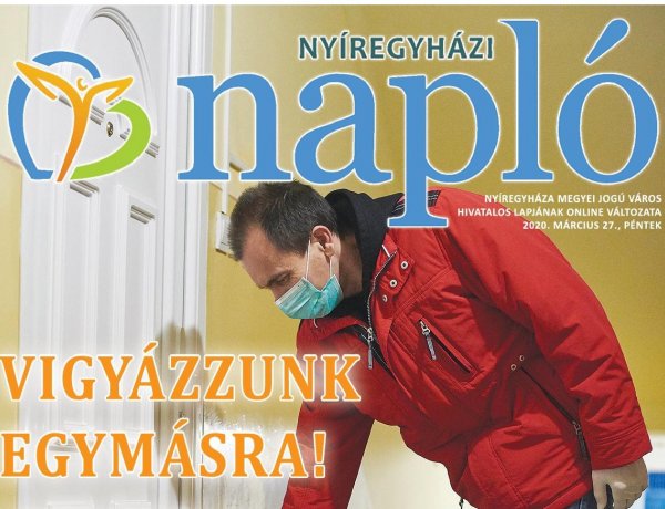 Friss Nyíregyházi Napló! Itt olvashatja el! – Kövessenek minket minden hétköznap