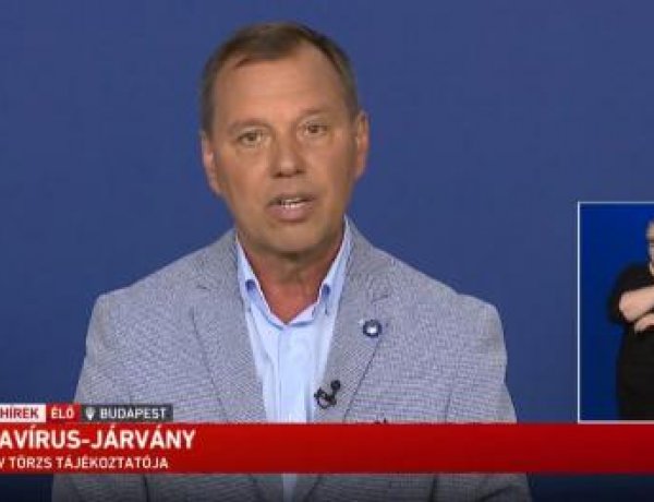 Szlávik János: folyamatosan nő a gyógyultak száma, amely elérte a 904-et