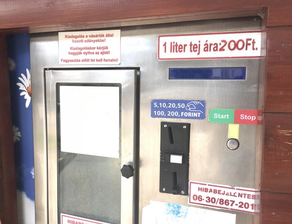 Tejautomata-láz: már nem úgy fogy a házitej, mint két éve   