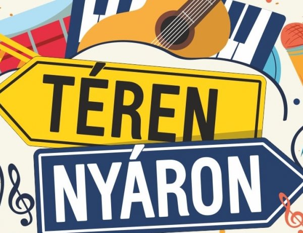 Téren-nyáron - koncertsorozat Nyíregyházán, a Városalapítók szobra mellett