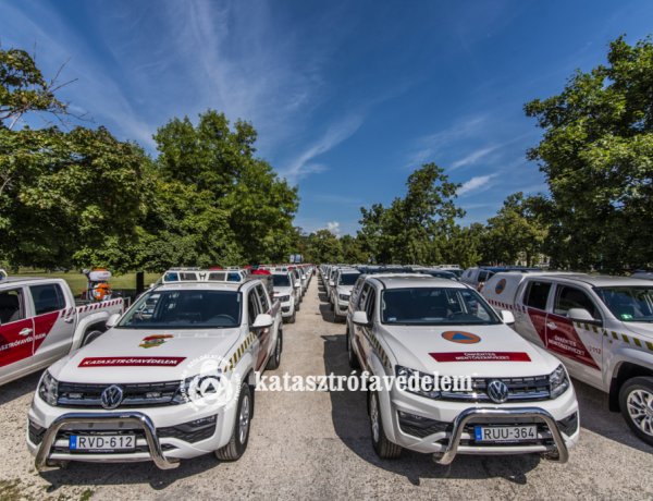 Katasztrófavédelem: új járművek több mint egymilliárd forintért