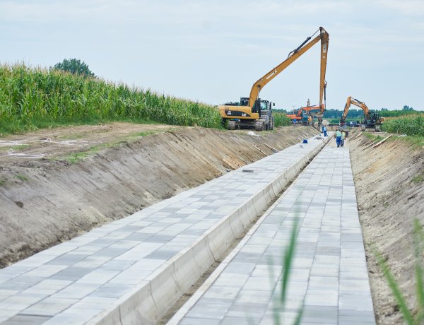Bővülő kapacitások a csapadékvíz elvezetéséhez Nyíregyházán 