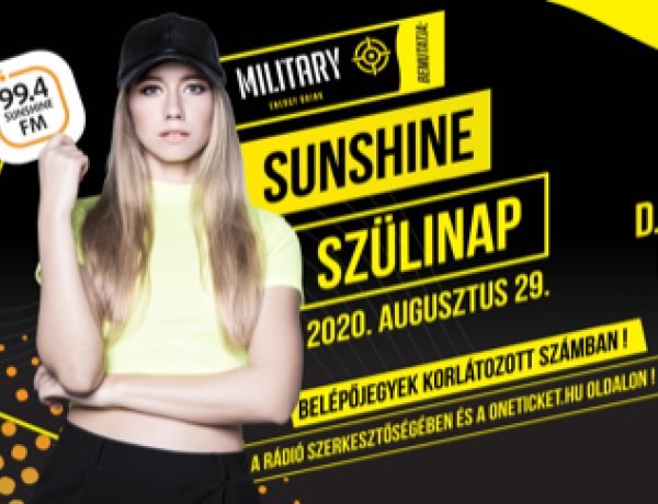 Idén is lesz Sunshine szülinap - Hazai sztárokkal és helyi lakosok részvételével