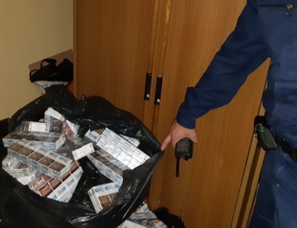 Újabb csempészett cigarettát fogtak a kölcsei rendőrök         