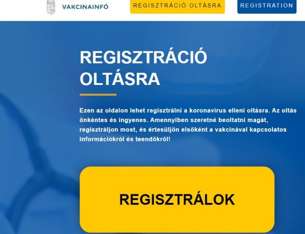 A beoltatlanoknak még mindig nem késő oltásra regisztrálni            
