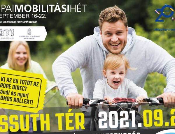 Autómentes nap lesz szerdán – Az európai mobilitási hét adja a keretet