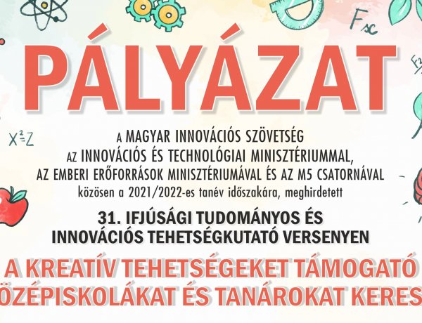 Kezdődik a tizenéves innovátorok országos tehetségkutató versenye