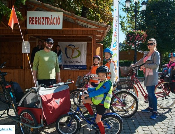 Negyedik Bringaváros rendezvény Nyíregyházán! - Több százan ültek kerékpárra