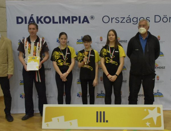 Diákolimpiai érmek - Jól szerepeltek az asztaliteniszezők