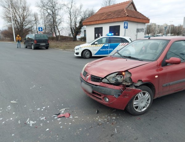 A Törzs utcán, a szokott helyen ismét baleset történt