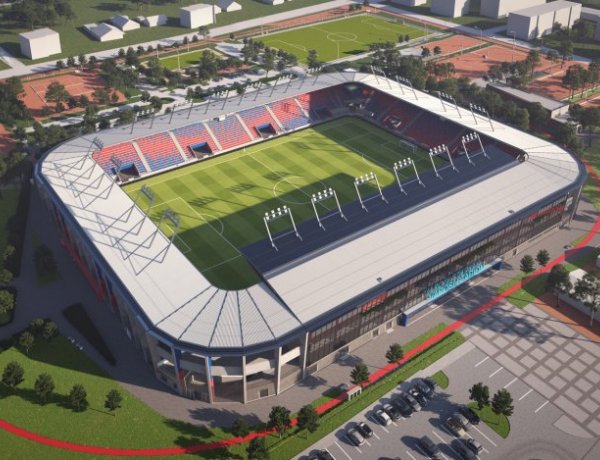 Videó - Jól halad a Városi Stadion építése 