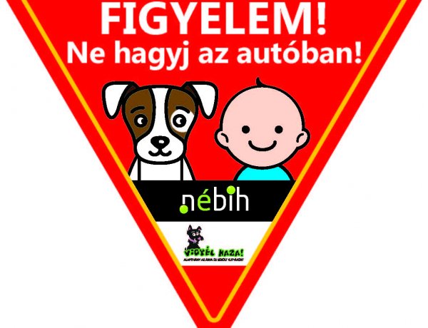 Idén is igényelhető a „Ne hagyj az autóban!” matrica