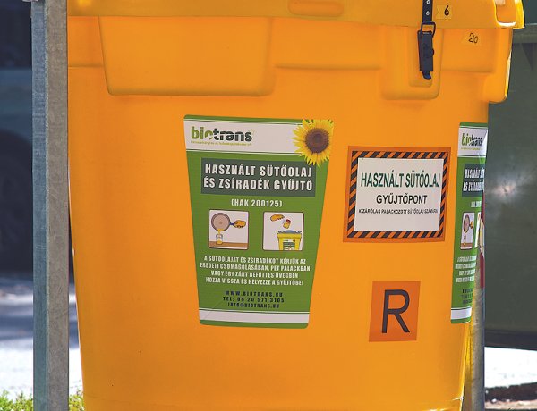 Már tonnányi sütőolajat összegyűjtöttek Nyíregyházán 