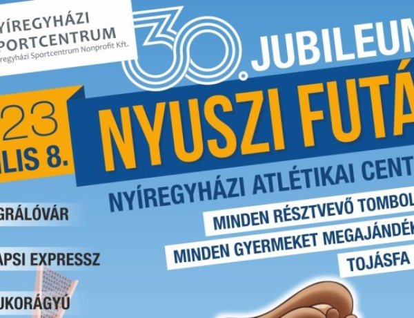 Jubileumi Nyuszifutás Nyíregyházán
