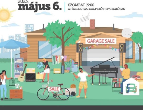 V. Kertvárosi Garázsvásár május 6-án