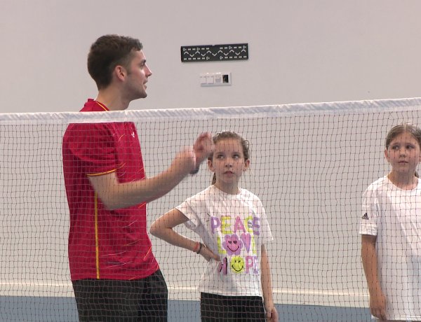 Nyíregyházán járt a tollaslabda szövetségi kapitány
