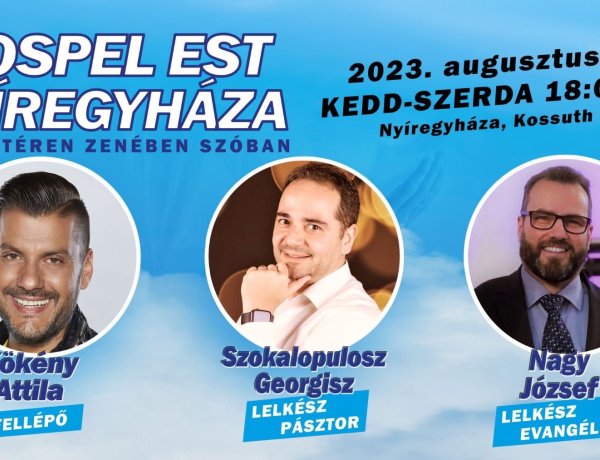 Gospel est Nyíregyháza főterén