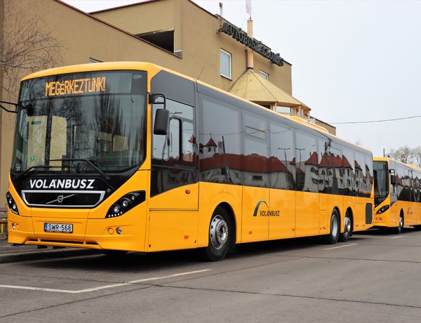 Fejlesztés a Volánbusznál: naponta több mint 42 ezer járat adatai követhetők valós időben