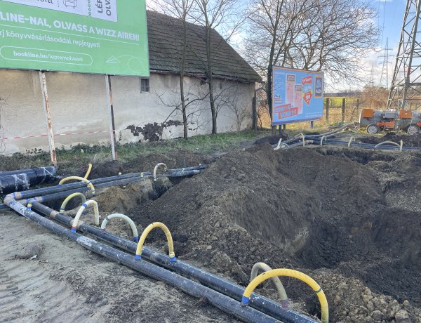 Az ipari park fejlesztésének további, járulékos előnyei is vannak  - A Tünde utcai nyomásfokozó kedvező hatása például Borbányán, Kistelekiszőlőben és Butykán is érzékelhető lesz