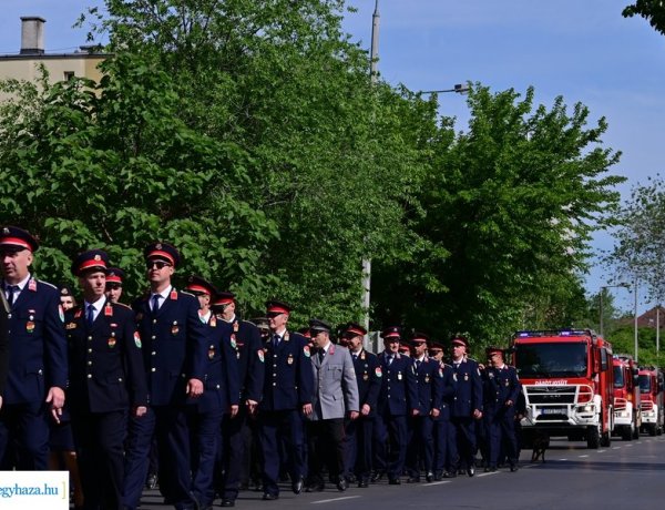 Jubileumi ünnepség – 140 éves a Nyíregyházi Tűzoltóság