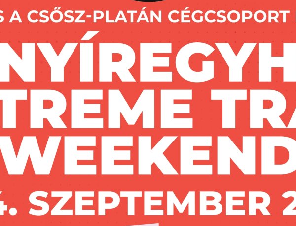 A parkfürdőben rendezik meg az  Extreme Trail hétvégét!