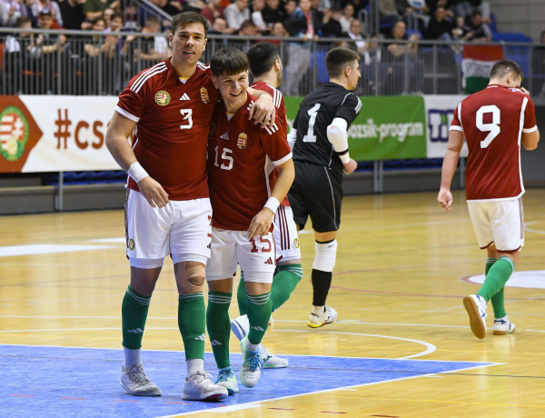 Telt ház előtt nyert a futsal válogatott Nyíregyházán