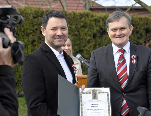 Vármegyei sajtódíjban részesült kollégánk, Dankó László!