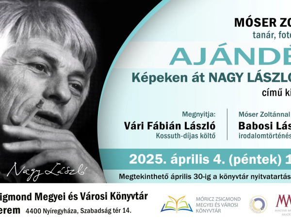 Ajándék – képeken át Nagy Lászlóhoz                             