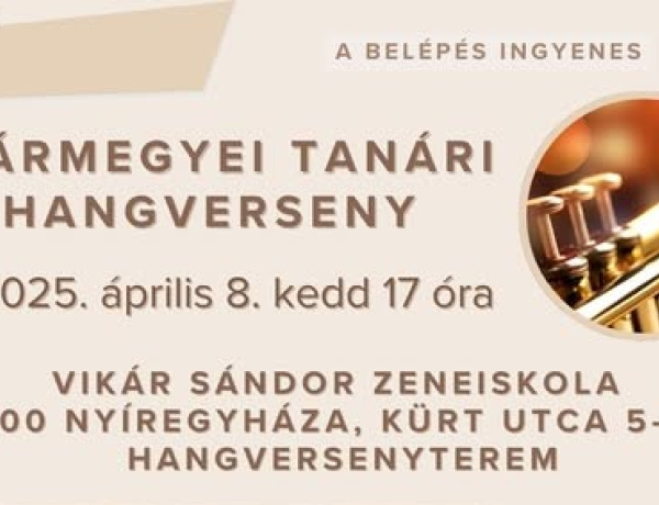 Most a tanárok mutathatják meg! - Vármegyei tanári hangverseny rendeznek a Vikárban