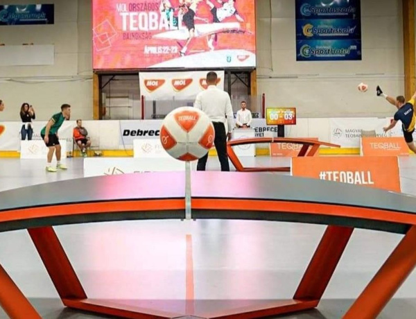 2025-ben Nyíregyházán startol a MOL Országos Teqball Bajnokság